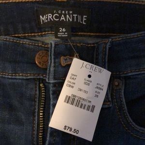 NWT - JCrew Mercantile High-Rise Skinny sz 26